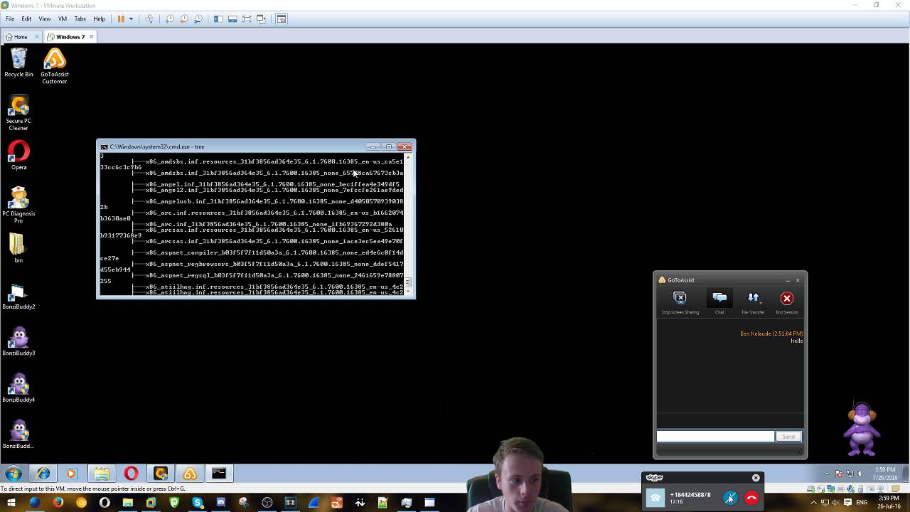Tech Support Scammer vs Fake Notepad
