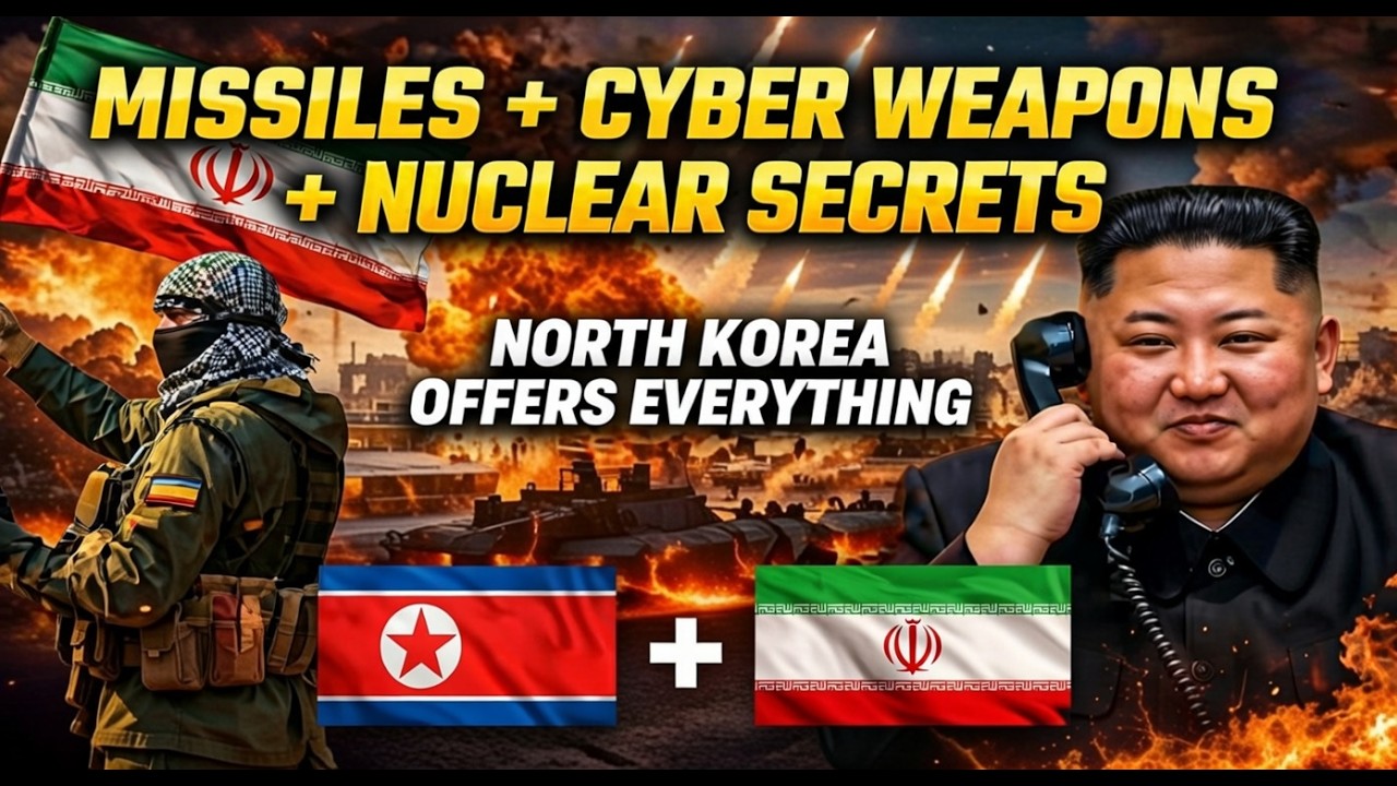 North Korea Just Offered Iran Everything — Missiles, Cyber Weapons, and Nuclear Secrets