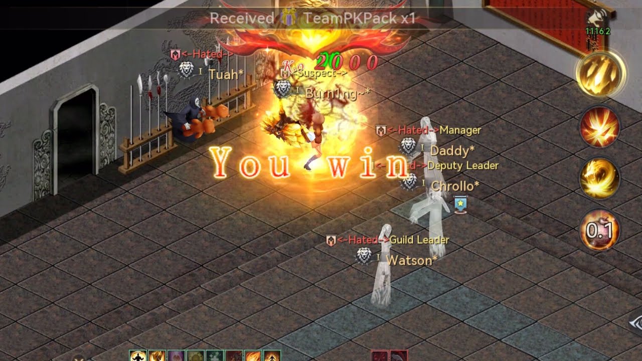 CONQUER ONLINE MOBILE TEAM PK