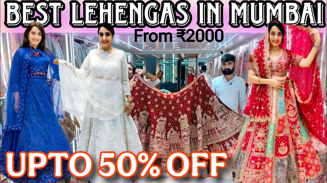 दादर- Designer,Jaipuri, Sabyasachi Style Lehengas at Manpasand Dadar | Wedding Lehenga Market Mumbai