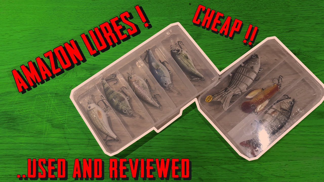 Cheap Amazon fishing Lures...Tried and tested..full review