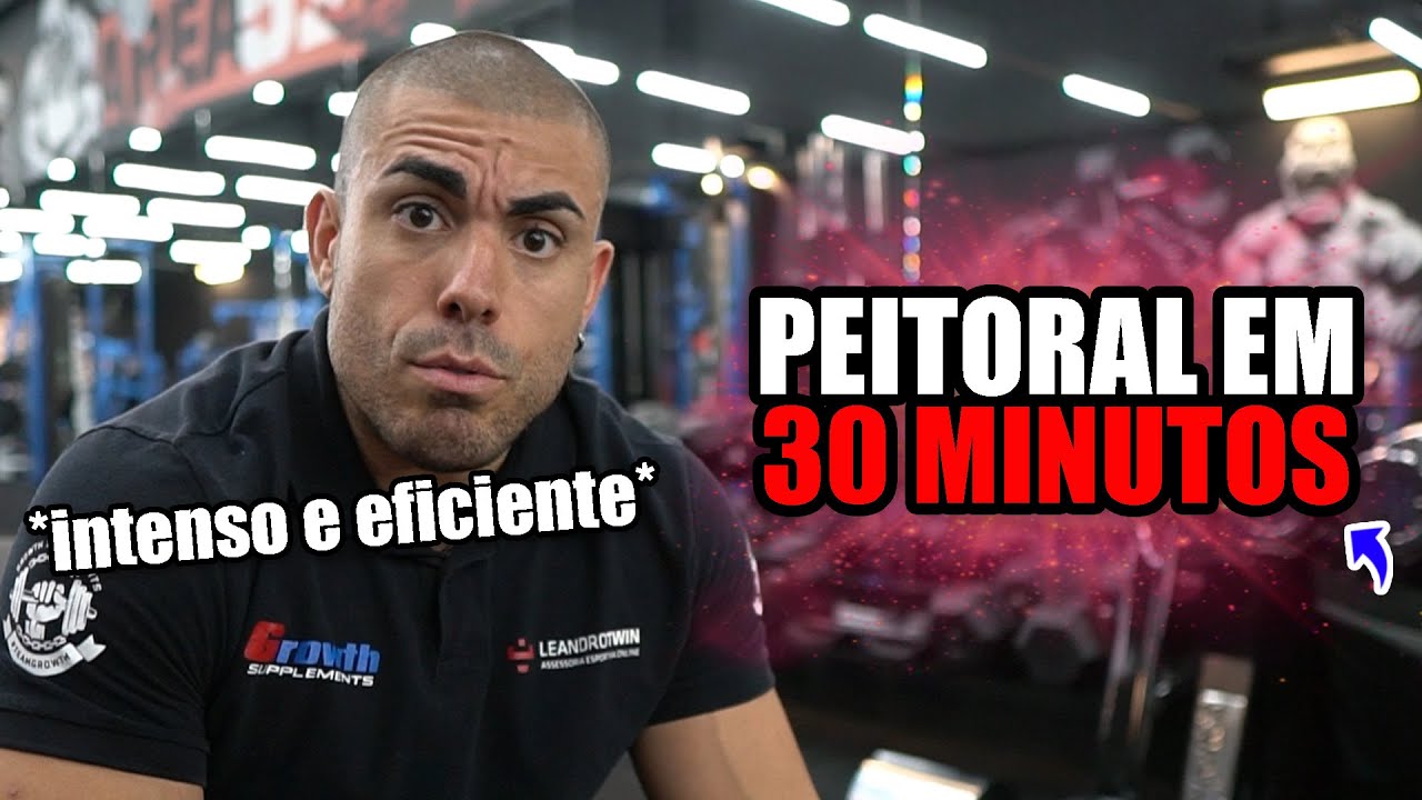 Treino de peito eficiente em 30 minutos
