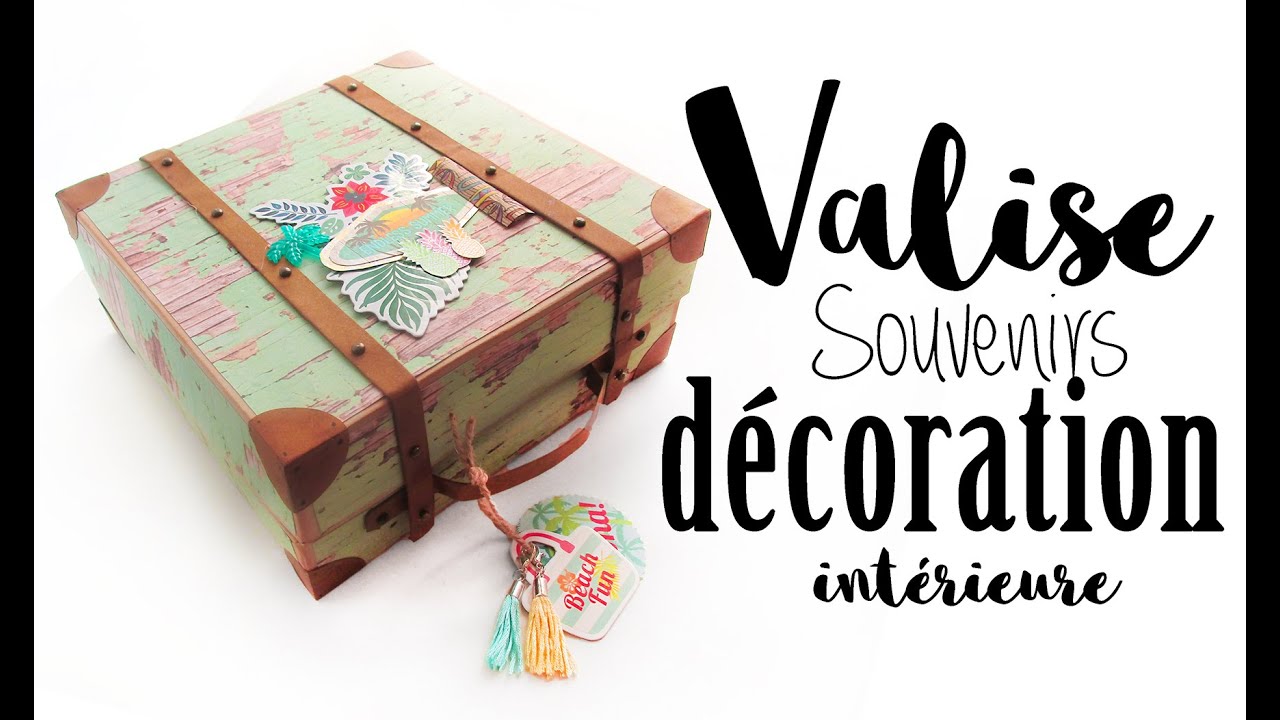 Tuto: Valise souvenir part 2 (d&eacute;co de l'int&eacute;rieur)