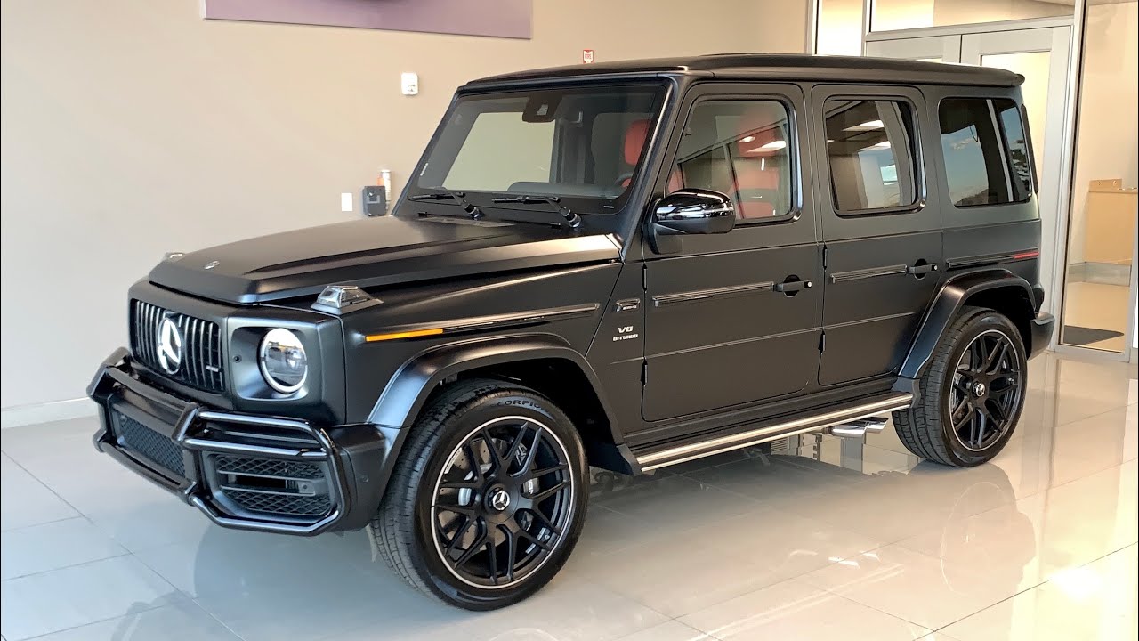 2020 AMG G63 SUV REVIEW | AMG G 63 Startup SOUND Interior Exterior
