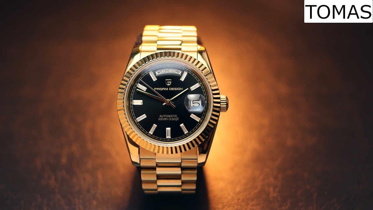 Pagani Design PD1752 золотой с AliExpress