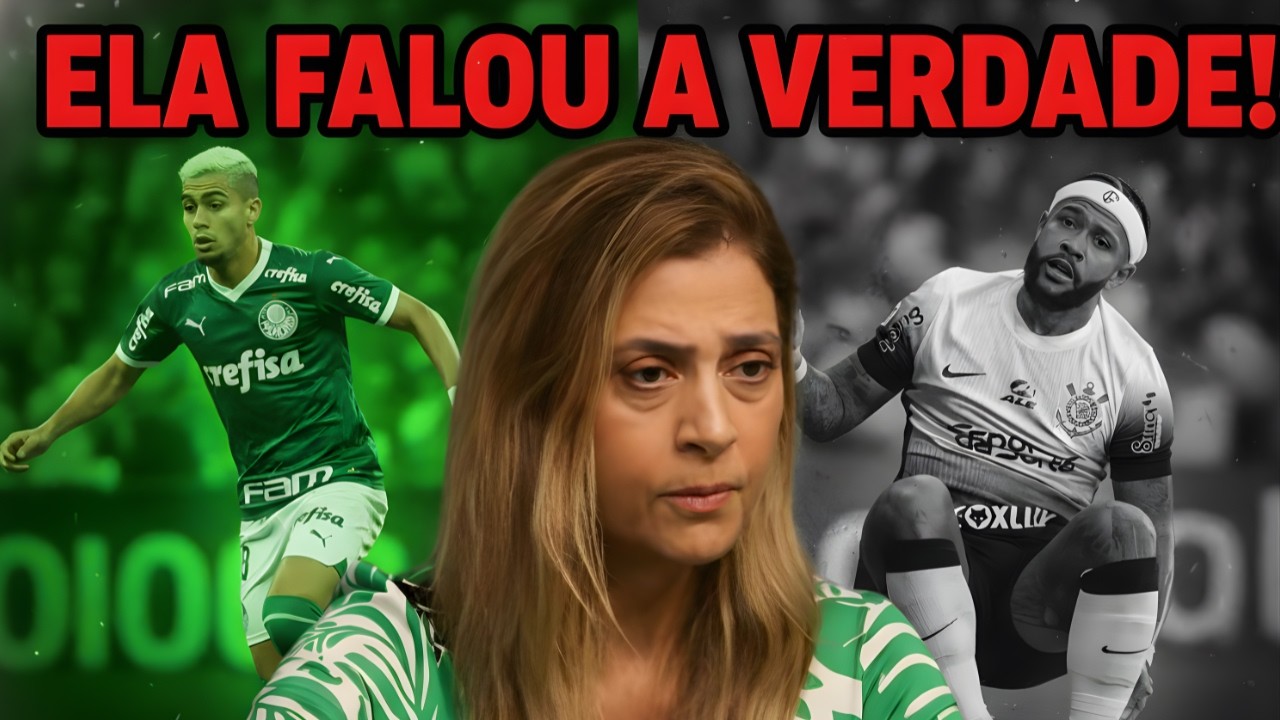 MEMPHIS VS ANDREAS: LEILA EXPLICA DIFERENÇA E CONFIRMA NOVIDADE NO ELENCO DO PALMEIRAS!