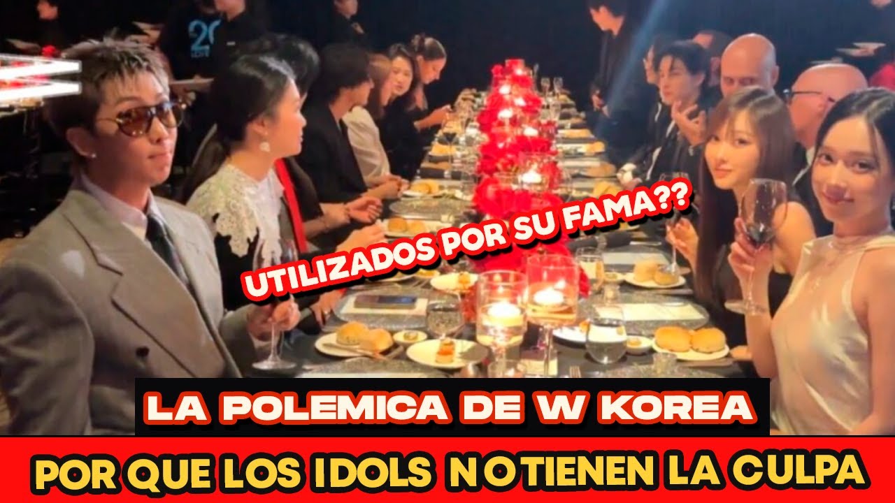 LA POLEMICA DE W KOREA| POR QUE LOS IDOLS NO TIENEN LA CULPA !!
