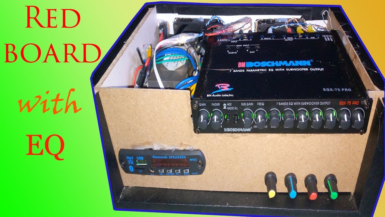Boschmann equalizer to 999 red board