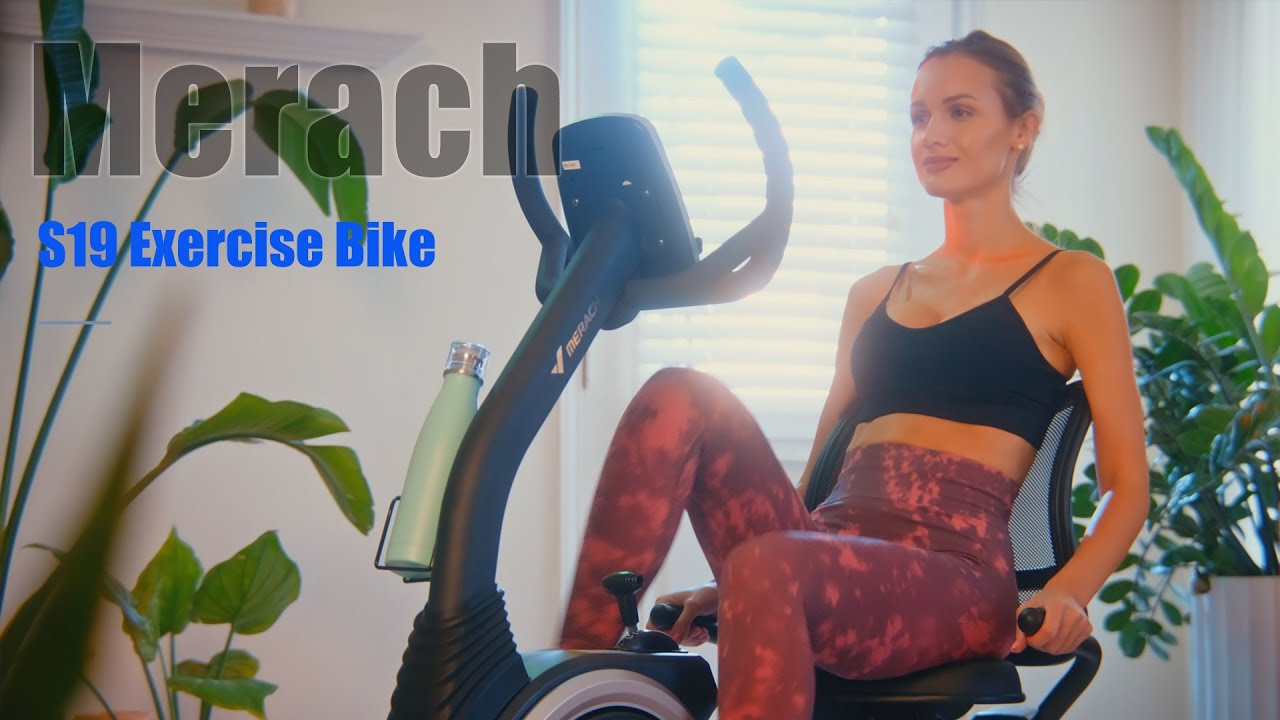 MERACH S19 Recumbent Exercise Bike: Comfort, Silence & Performance in One!