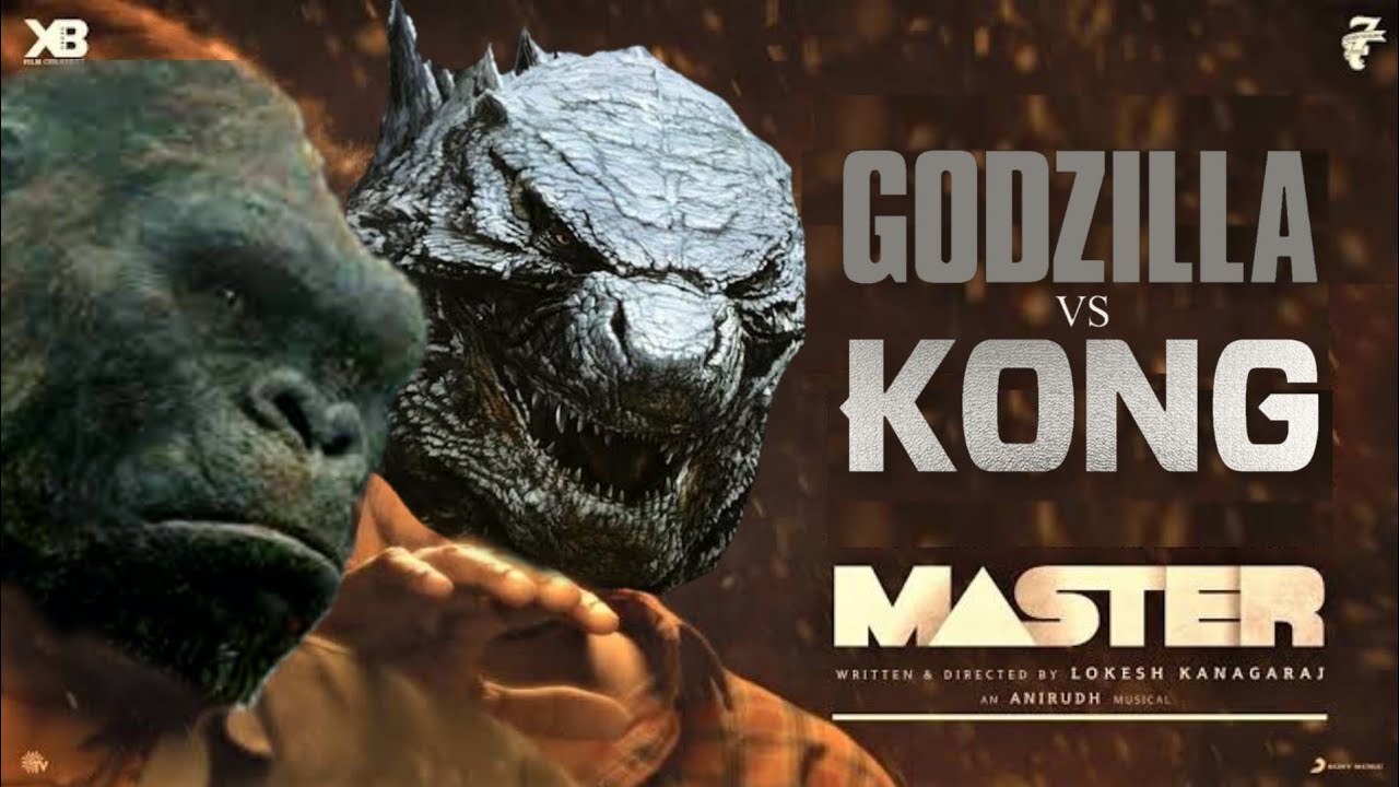 Master Teaser | Godzilla Vs Kong Version | Tamil