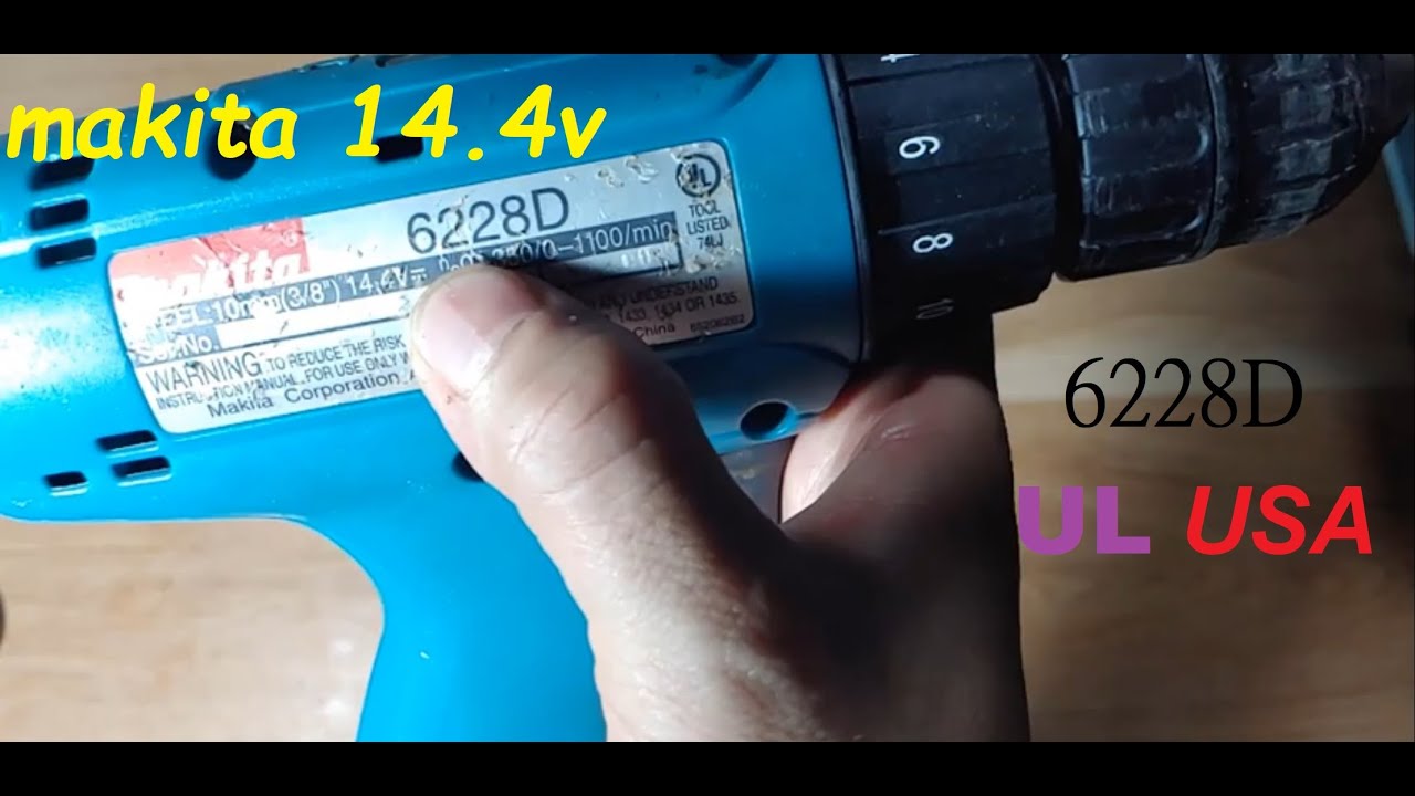 makita 6228D USA 14.4v