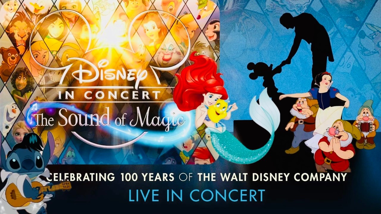 Disneys The Sound Of Magic | Celebrating 100 Years Of The Disney Company & Music | Live Orchestra