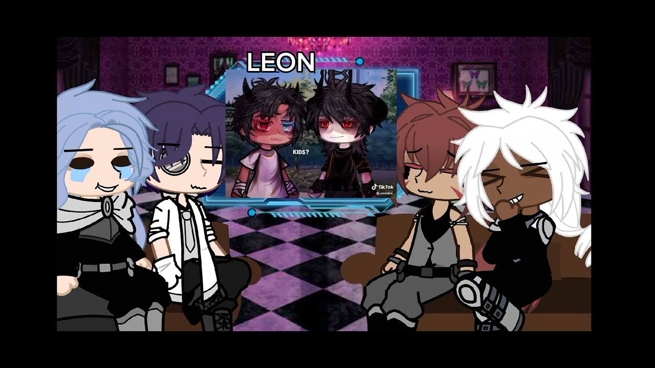 Dark fall react to Leon as gacha random //P2?//