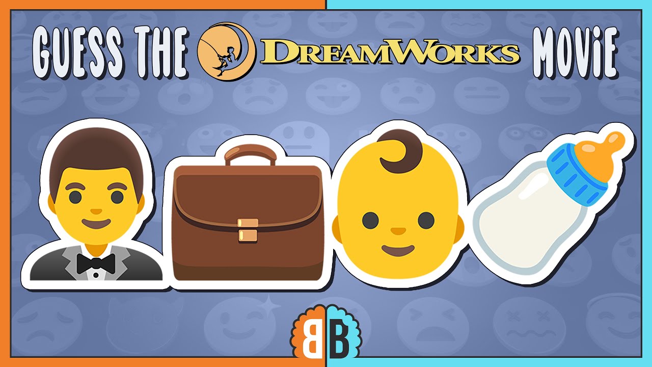 Guess The DREAMWORKS Movies | Emoji Riddles