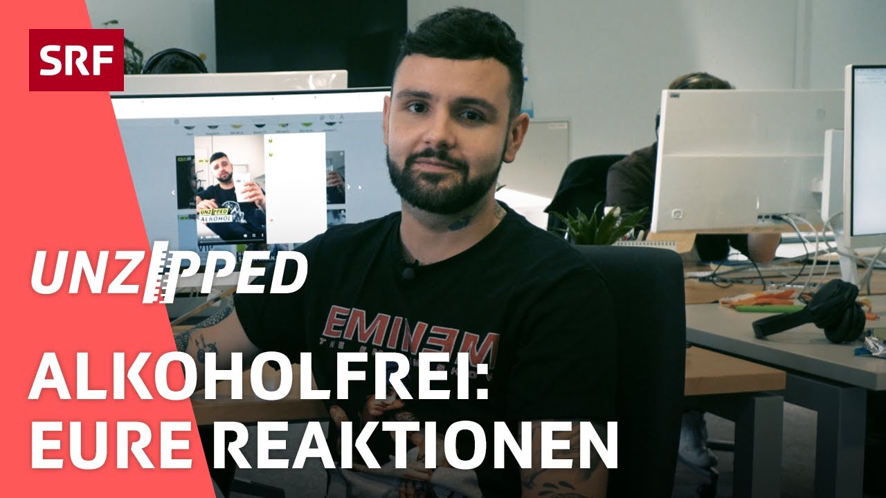 Livio reagiert auf euer Feedback zu seiner Alkohol-Reportage | Unzipped | Impact | SRF