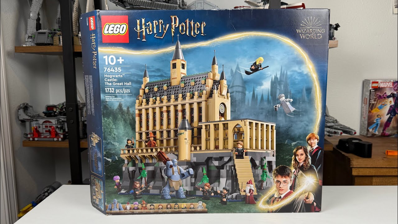 LEGO HOGWARTS THE GREAT HALL (HARRY POTTER) SET REVIEW 