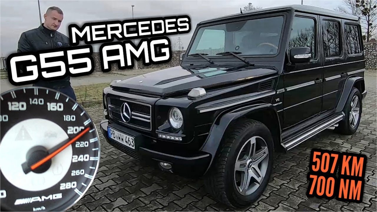 2008 Mercedes G55 AMG - Janosik świata motoryzacji.
