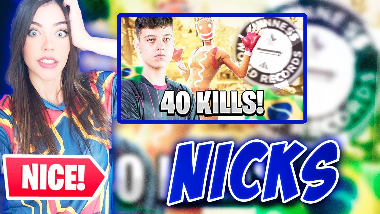 40 KILLS, BATI O RECORDE BRASILEIRO DO BLACKOUTZ! l W7M Nicks - REACT