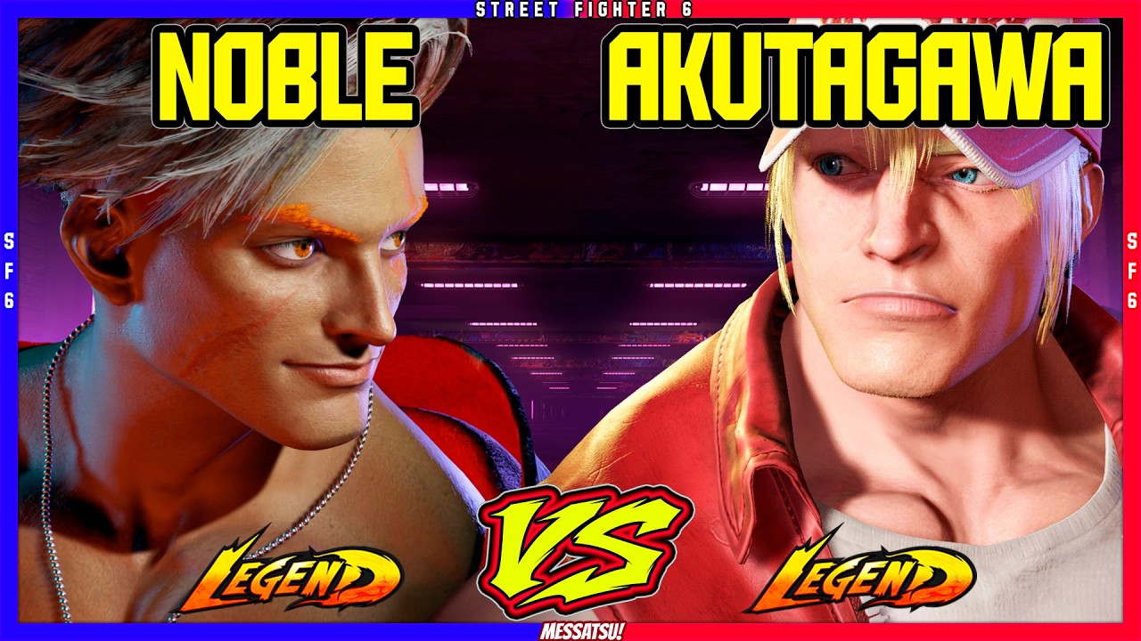 SF6 Noble (Luke) VS Akutagawa (Terry)💥Messatsu!💥スト6💥Street fighter 6