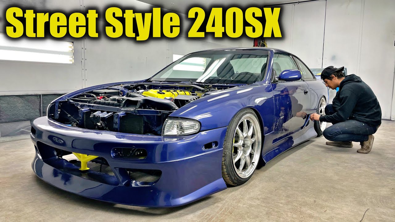 240SX S14 Gets Major Parts Haul! P2M Parts Install