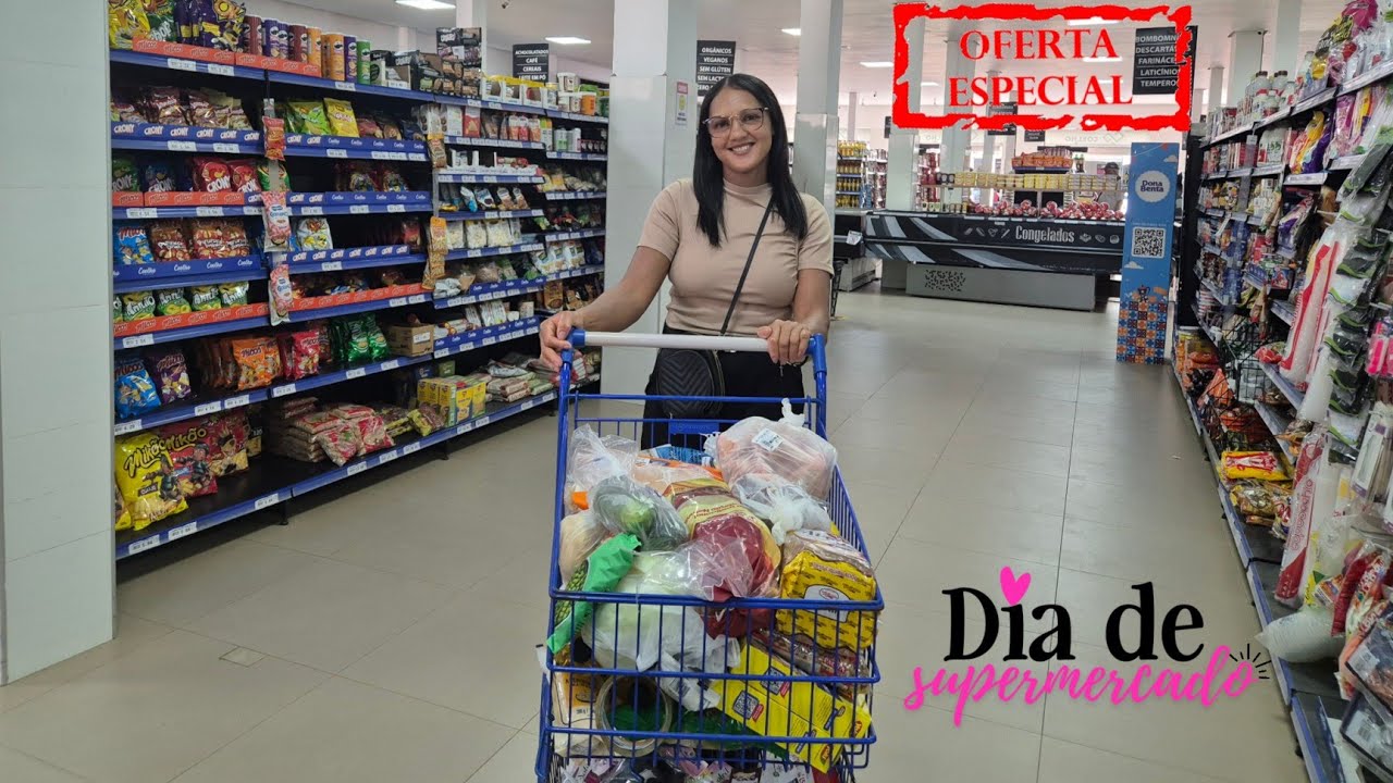 Compras na cidade/ vlog no supermercado 