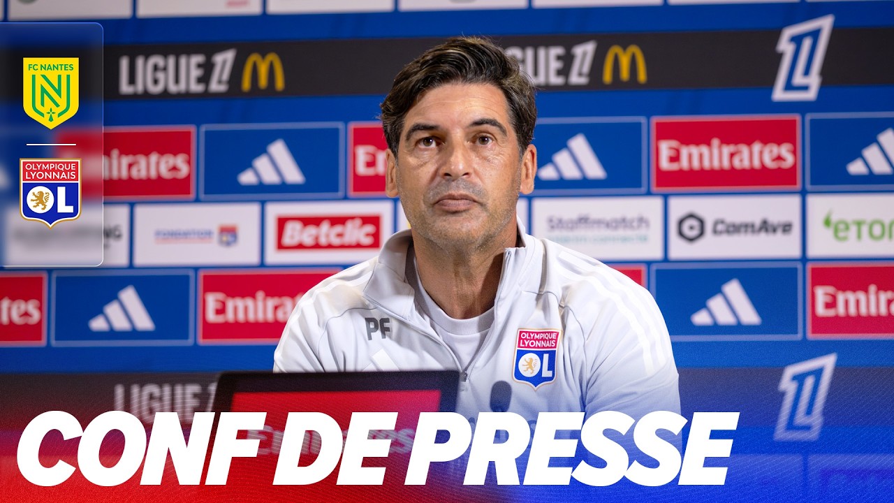 CONFÉRENCE DE PRESSE : Paulo Fonseca
