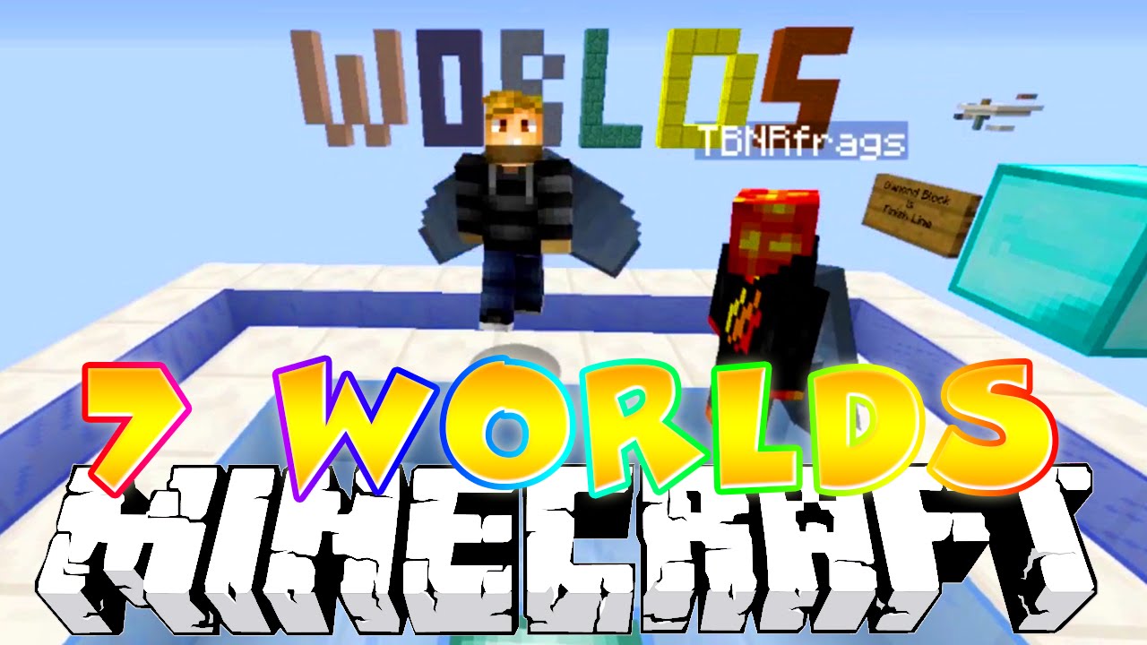 Minecraft ` 7 WORLD PARKOUR #2 