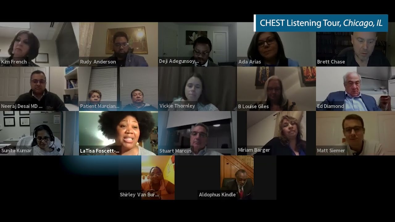 Highlights from the CHEST Foundation Listening Tour