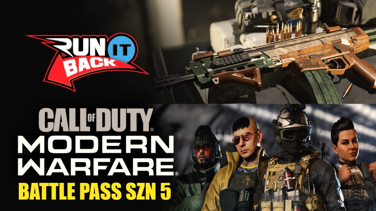 COD: Modern Warfare BATTLE PASS SEASON 5 IN-DEPTH REVIEW (100 TIERS) 🔫