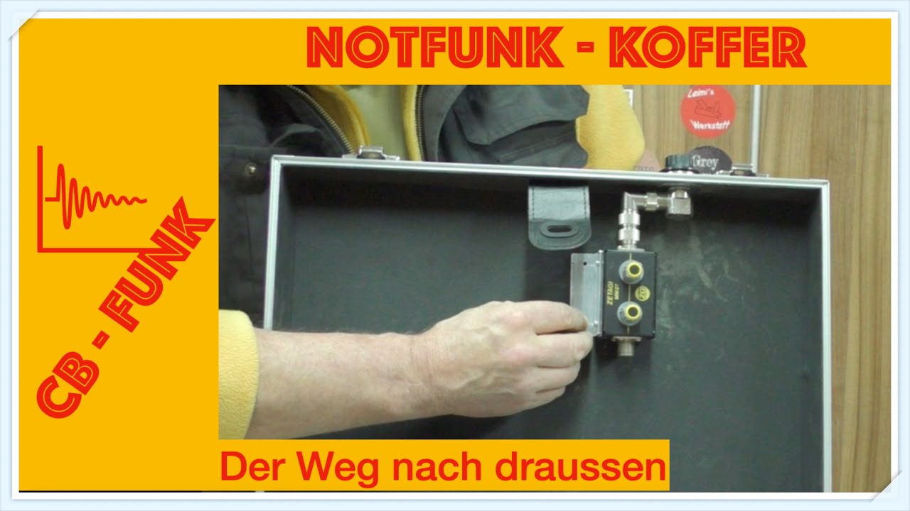 Notfunkkoffer Teil 4 | Antennenanschluss und Matcher