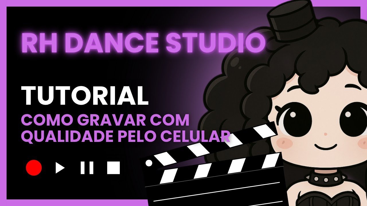 TUTORIAL DE COMO GRAVAR NO RH DANCE STUDIO PELO CELULAR💜