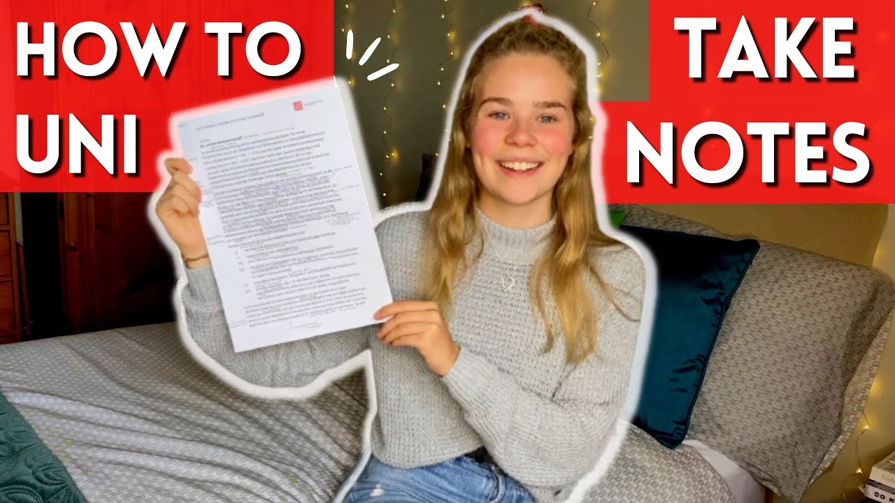 HOW TO TAKE UNIVERSITY NOTES // WRITING NOTES FOR LECTURES, READINGS & SEMINARS