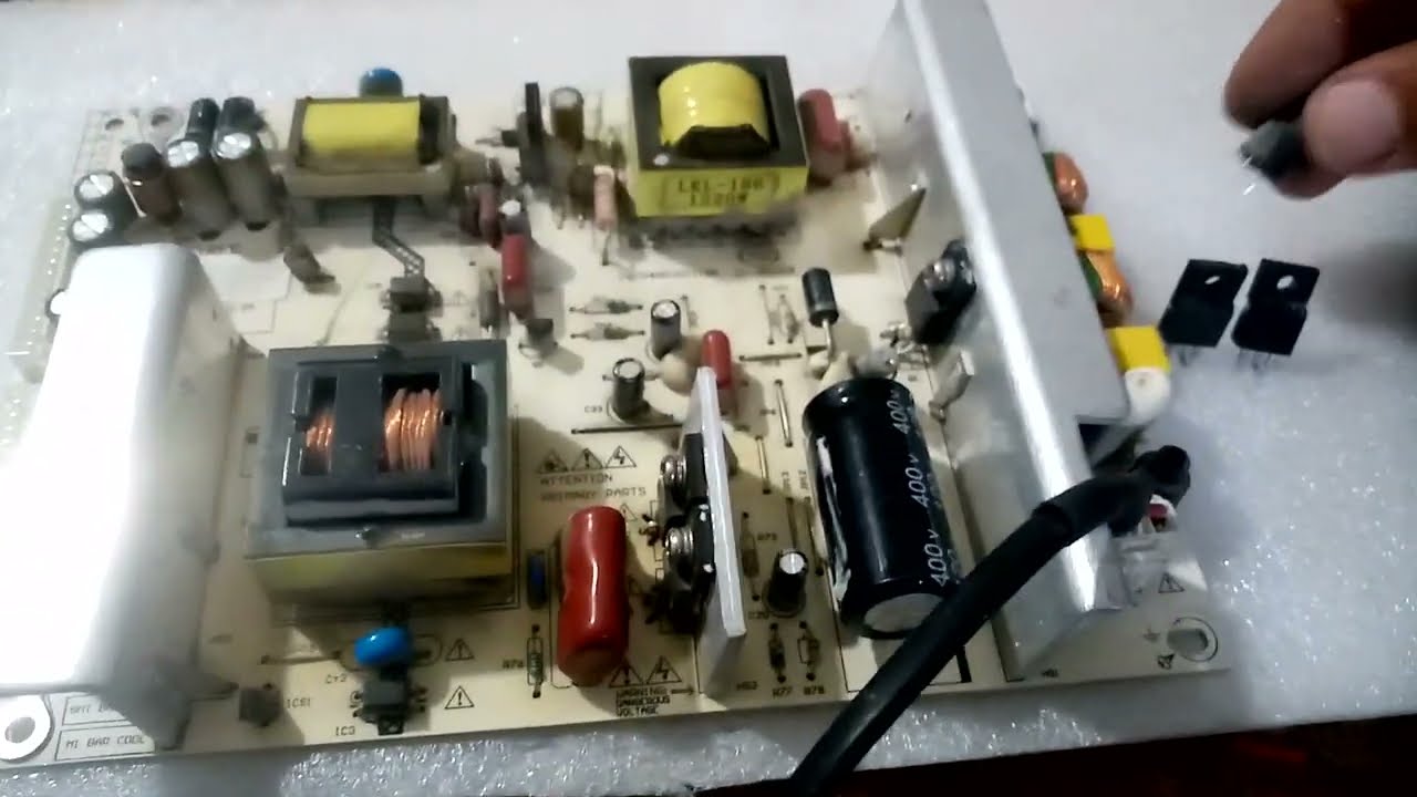 تتبع عطل باور سبلاي شونك LCD 32 بوصة