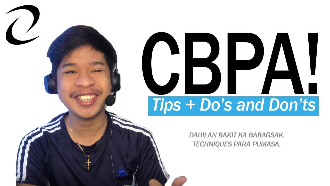 CYBERBACKER - CBPA TIPS PARA PUMASA KA!