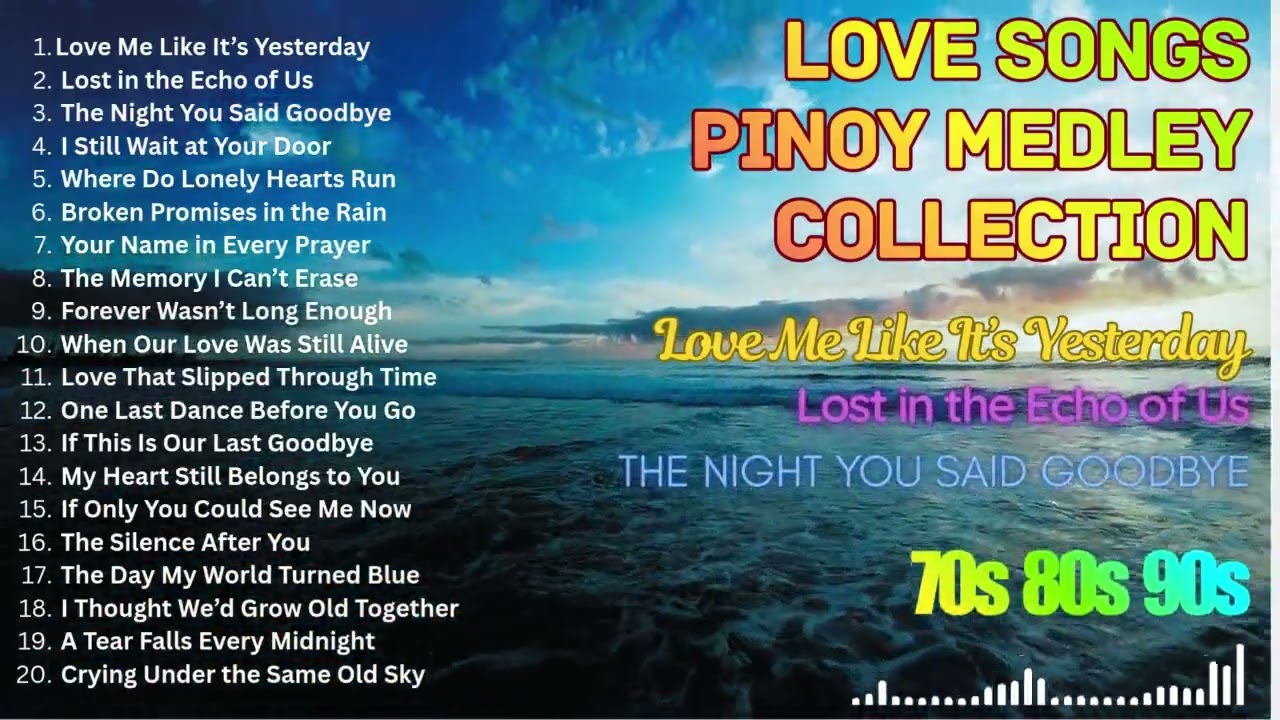 Slow Rock Love Song Nonstop 💖 SLOW ROCK MEDLEY 💿 Rock Ballads 70S 80S 90S || Nonstop Pinoy Medley