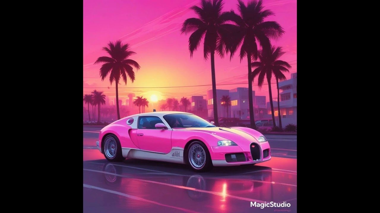 Ai Music  -  Sunset drive (instrumental, 80's)