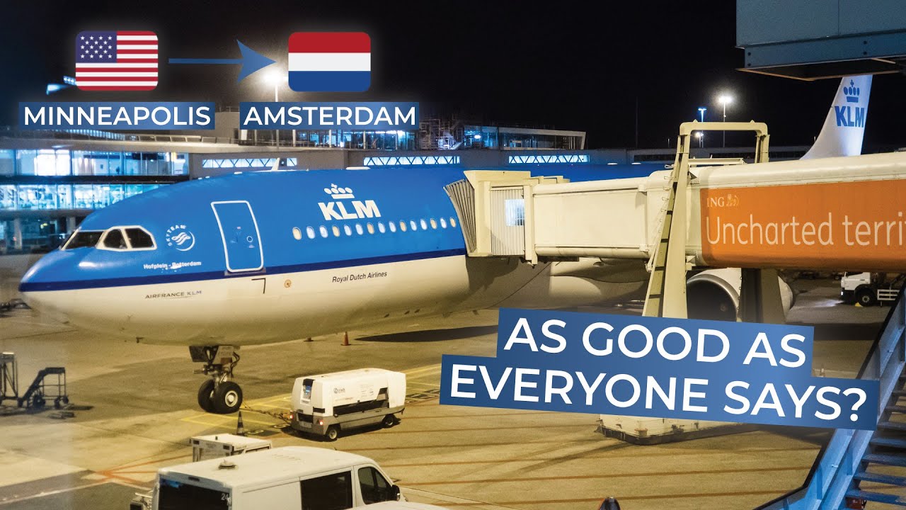 TRIPREPORT | KLM Royal Dutch Airlines (ECONOMY) | Airbus A330-300 | Minneapolis - Amsterdam