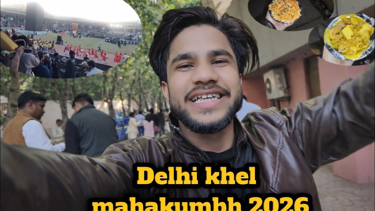 Delhi khel mahakumbh 2026🔥👀#viral #video 