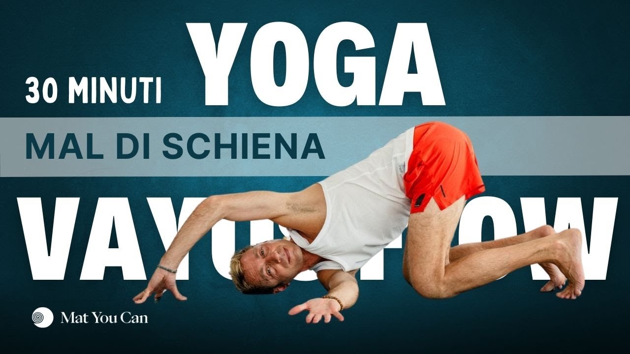 ADDIO MAL DI SCHIENA in 25 minuti | Yoga Vayus Flow con Enzo Ventimiglia