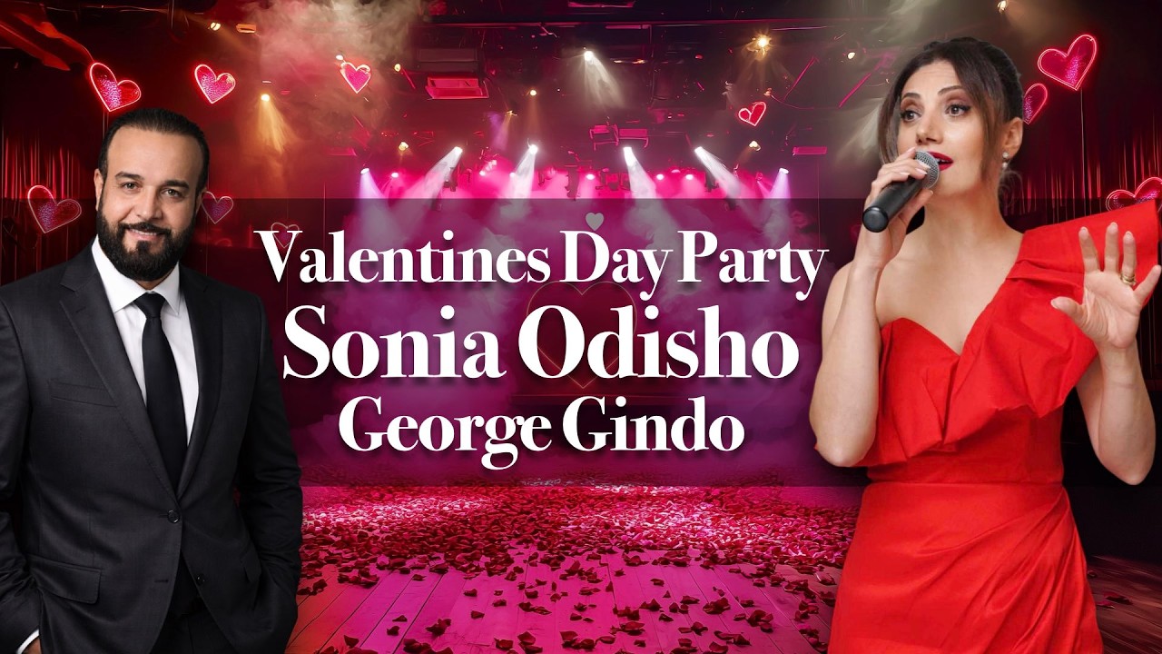 Valentine’s Day Party in Chicago 2026 ❤️ | Sonia Odisho & George Gindo Live Part One