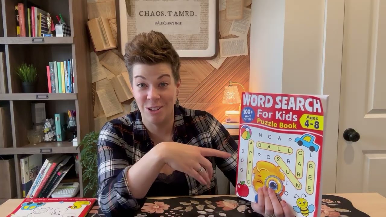 Word Search For Kids Puzzle Book
