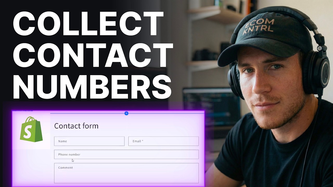 How to Collect Phone Numbers on Shopify Store (2026) | Customer Settings