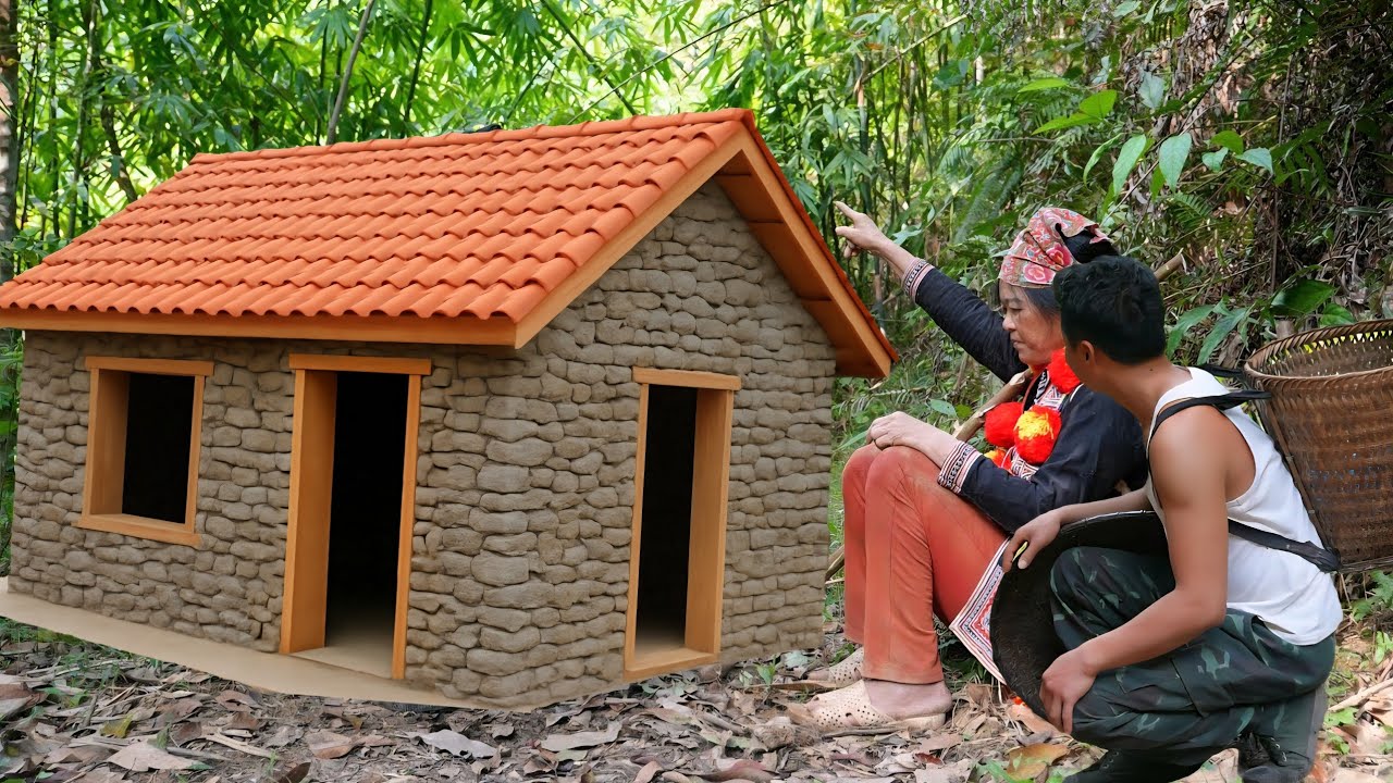 Young man revives dilapidated house for 72-year-old woman.