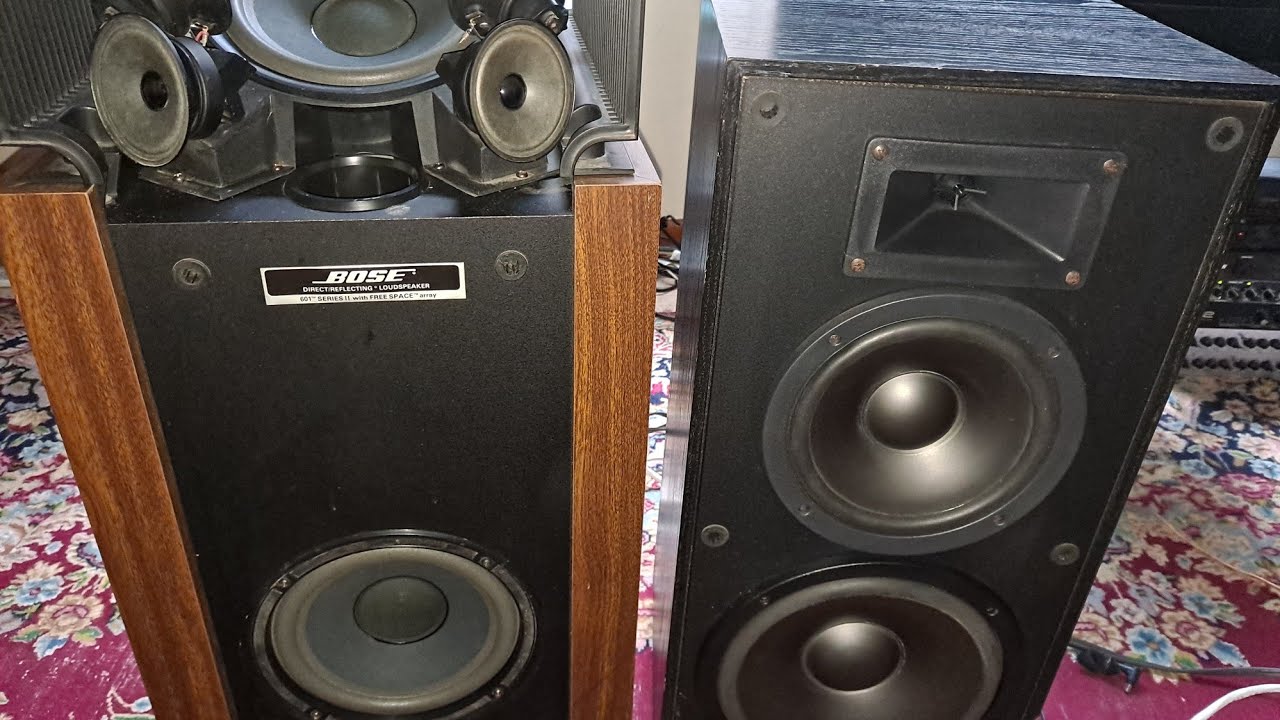 Klipsch KG 3.2 vs bose 601 s2