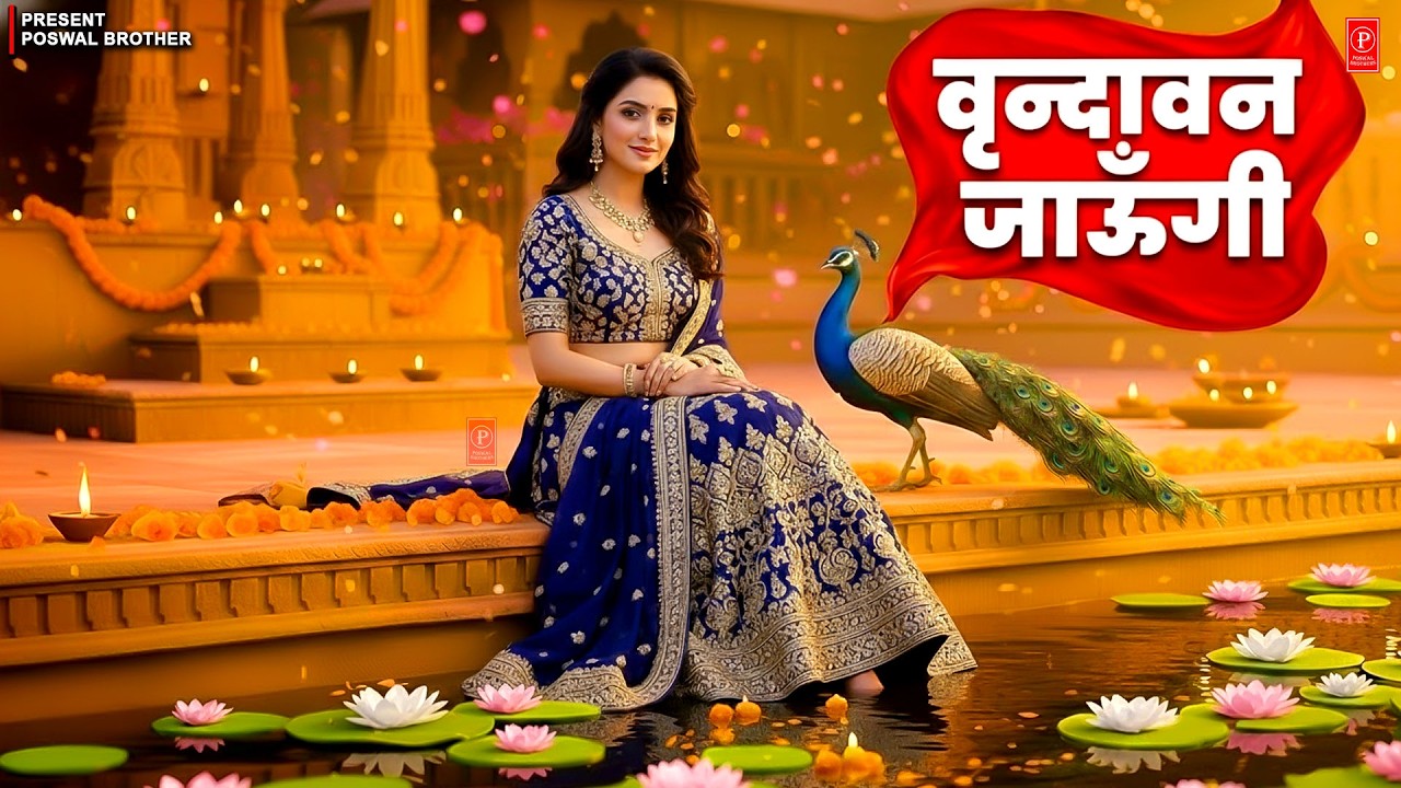 Vrindavan Jaungi | वृन्दावन जाउंगी | मेरे उठे विरह में पीर | Krishna Bhajan 2025 | krishna #radhe