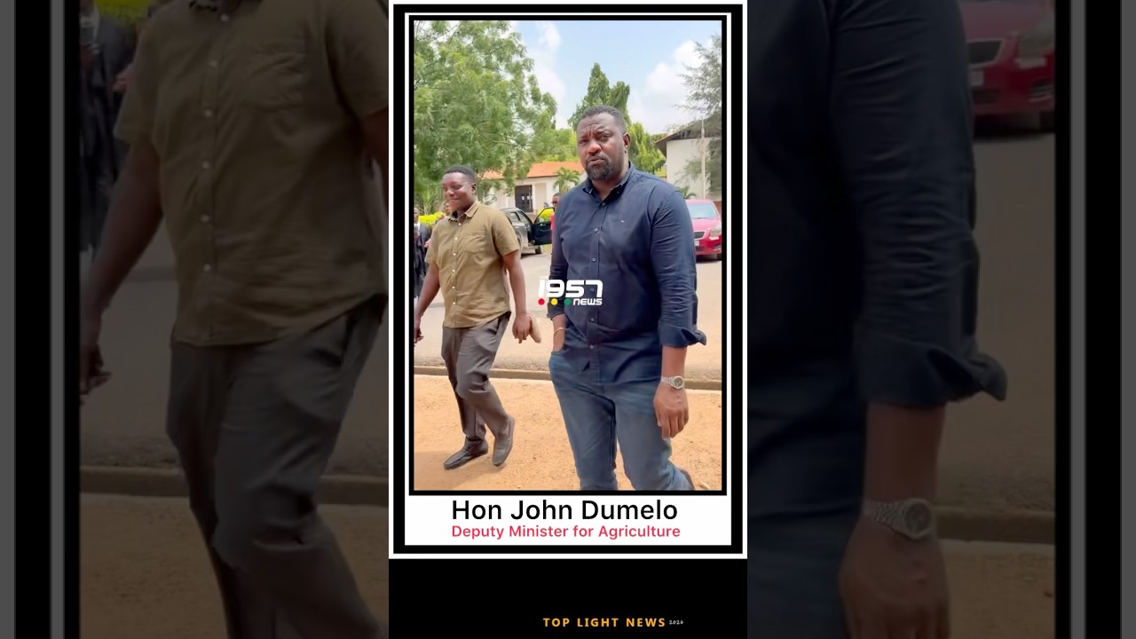 NDC's potential vice president in making 🖤❤️🤍💚John Dumelo