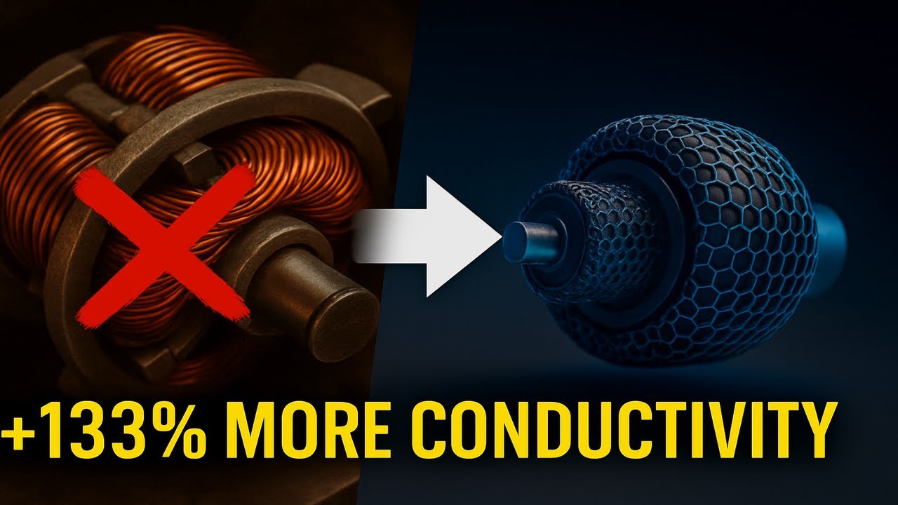 New Electric Motor Runs Without Metal Coils – Here’s How