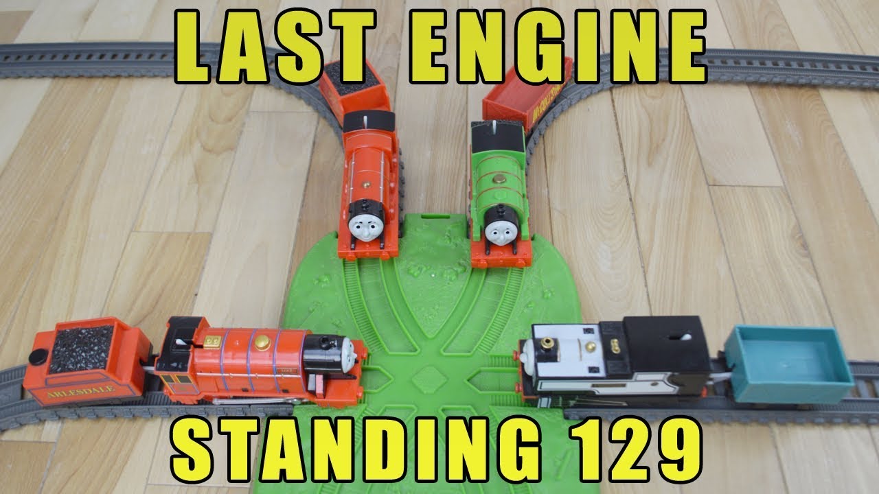 The LAST ENGINE STANDING 129 THOMAS AND FRIENDS TRACKMASTER