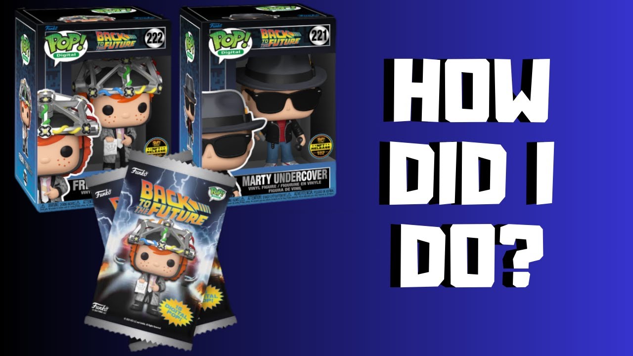Back to The Future Series 1 Funko NFT Pack Opening was Okay!