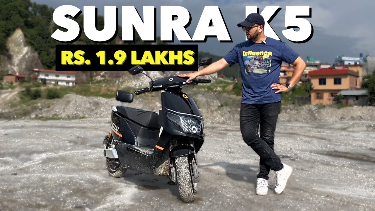 Sunra K5 Electric Scooter | Under Rs.1,90,000 | Best Scooter?